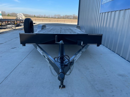 New 2025 DAVIDSON 83X20 CAR HAULER W/ PO RAMPS, WOOD FLOOR, 2' DIAMOND DOVE, TANDEM (2)3500#AXLES