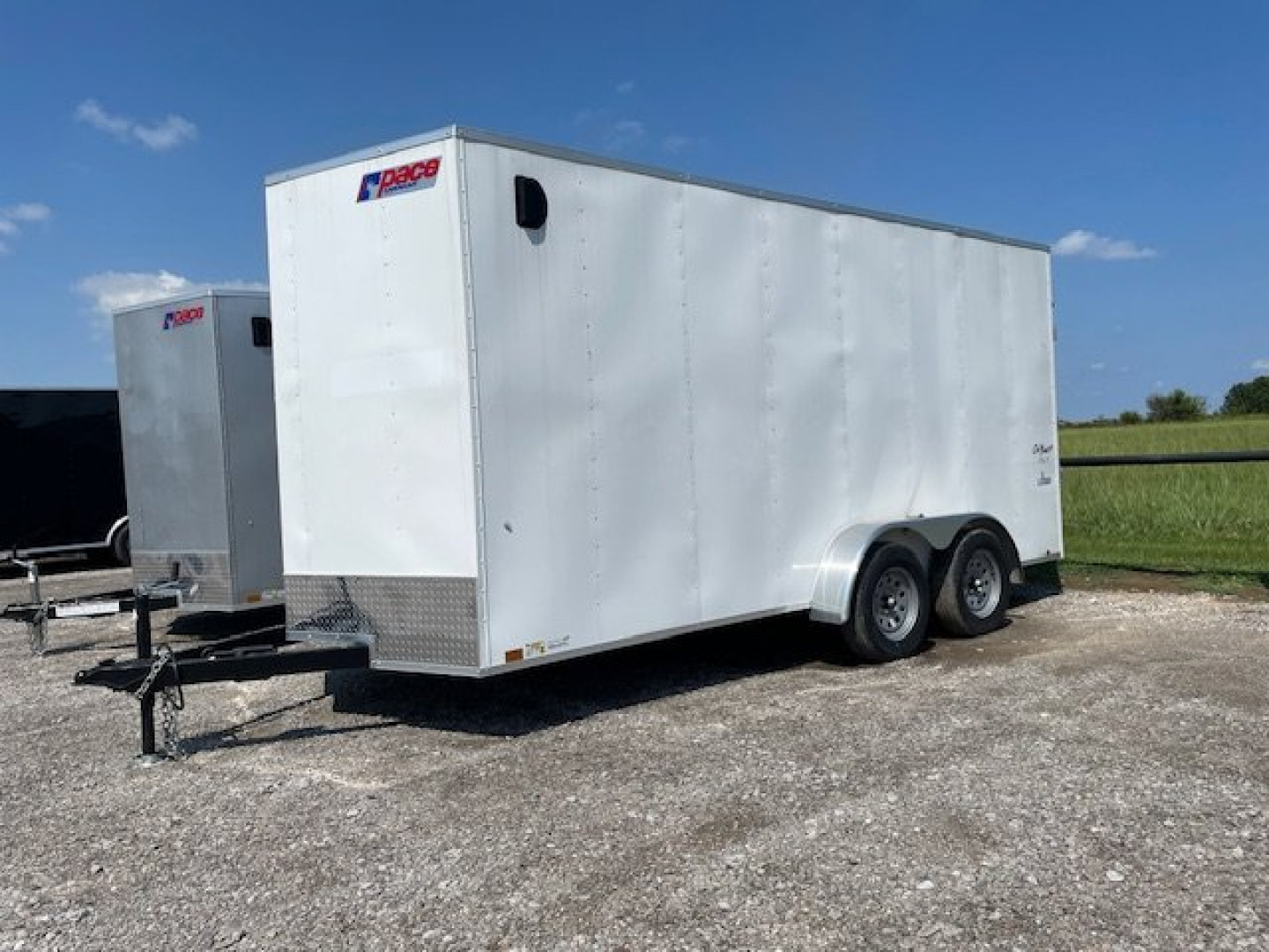 New 2024 PACE AMERICAN 7X16 TANDEM AXLE ENCLOSED/CARGO W/ 7' INTERIOR HEIGHT
