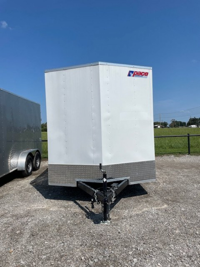 New 2024 PACE AMERICAN 7X16 TANDEM AXLE ENCLOSED/CARGO W/ 7' INTERIOR HEIGHT
