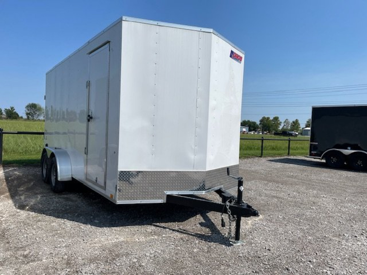 New 2024 PACE AMERICAN 7X16 TANDEM AXLE ENCLOSED/CARGO W/ 7' INTERIOR HEIGHT