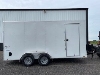 New 2024 PACE AMERICAN 7X16 TANDEM AXLE ENCLOSED/CARGO W/ 7' INTERIOR HEIGHT