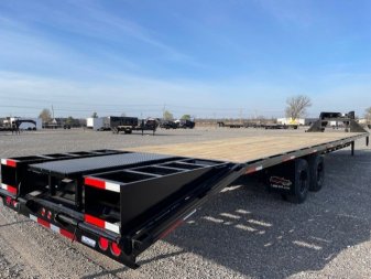New 2024 LONGHORN 102X30 (25+5) GN TA 7000# AXLES SGL WHEEL W/ RAMPS