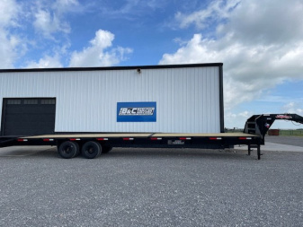 New 2024 LONGHORN GOOSENECK 102X40 35+5 (40') TANDEM DUALS W\ (2) 12,000# AXLES, GVWR 25900