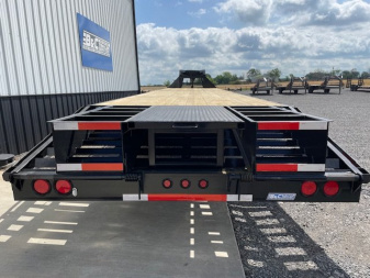 New 2024 LONGHORN GOOSENECK 102X40 35+5 (40') TANDEM DUALS W (2) 12,000# AXLES, GVWR 25900