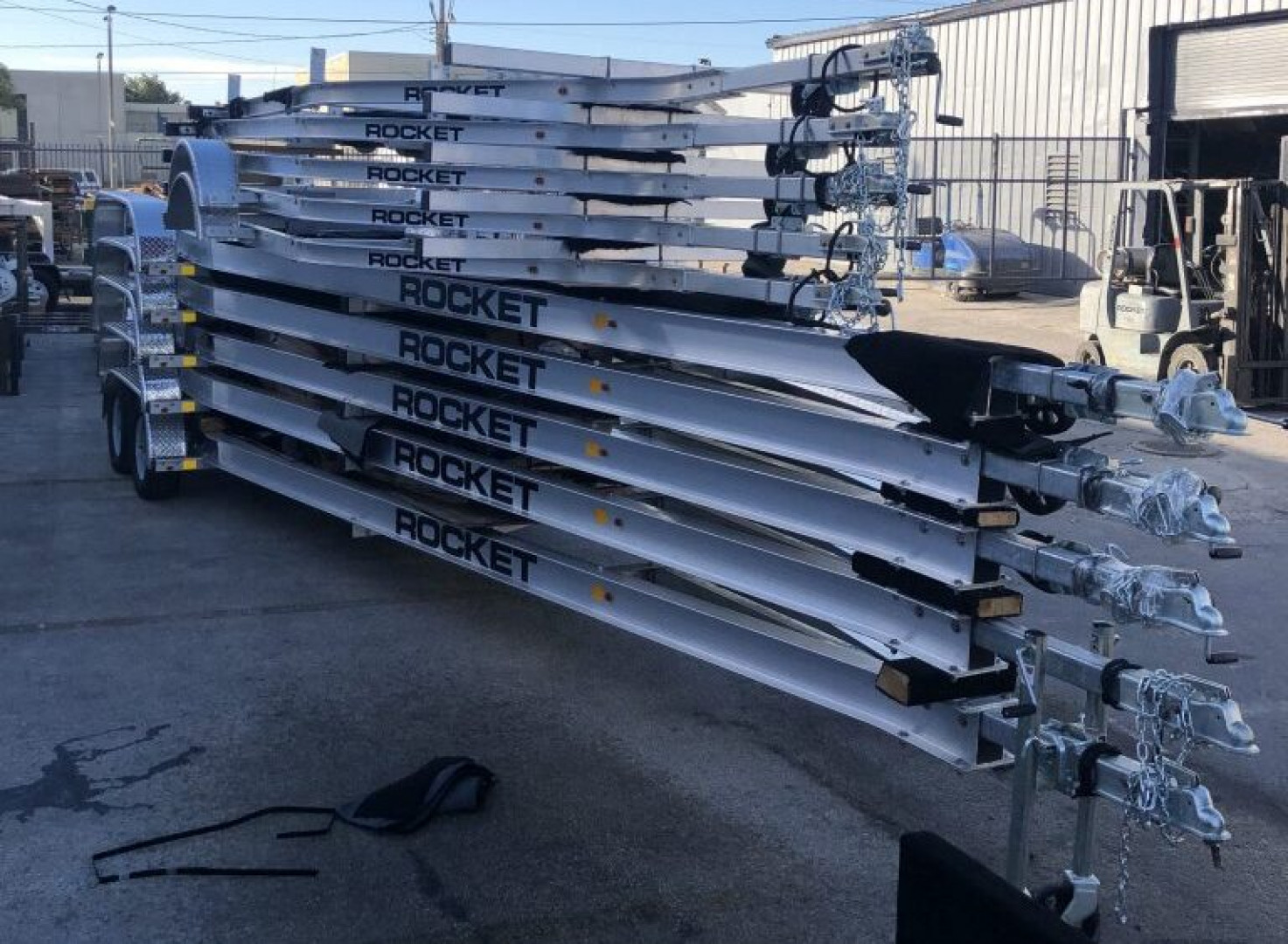 New 2025 Tandem Axle with Brakes Boat Trailer