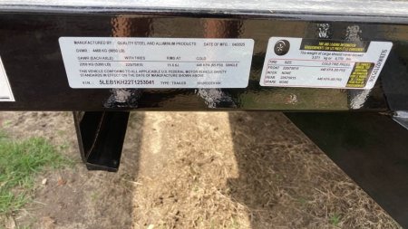 New 2026 Quality Steel and Aluminum 101x20 Deckover Trailer