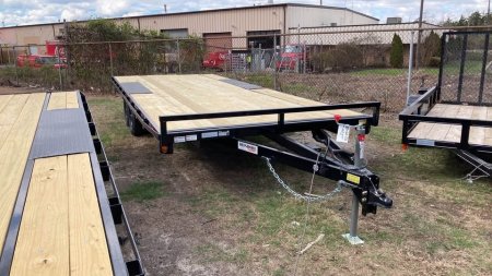 New 2026 Quality Steel and Aluminum 101x20 Deckover Trailer
