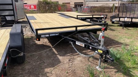 New 2026 Quality Steel and Aluminum 101x20 Deckover Trailer