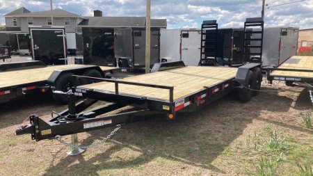 New 2026 Quality Steel and Aluminum 18' 14k gvwr Equipment Trailer