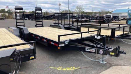 New 2026 Quality Steel and Aluminum 18' Equipment Trailer
