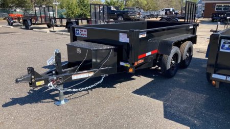 New 2026 Quality Steel and Aluminum 5x10 tandem axle Dump Trailer