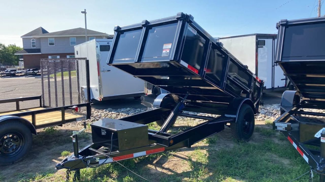 New 2026 P & T Trailers 5x10 Dump Trailer