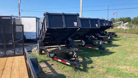 New 2026 P & T Trailers 5x10 Dump Trailer