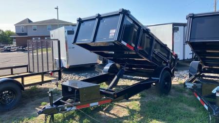 New 2026 P & T Trailers 5x10 Dump Trailer