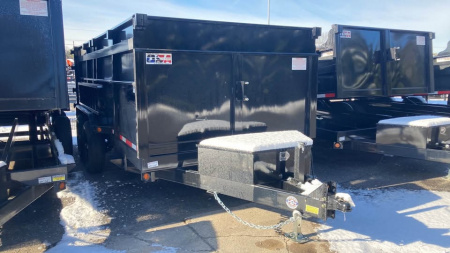 New 2026 Quality Steel and Aluminum 7x14 4' side Dump Trailer