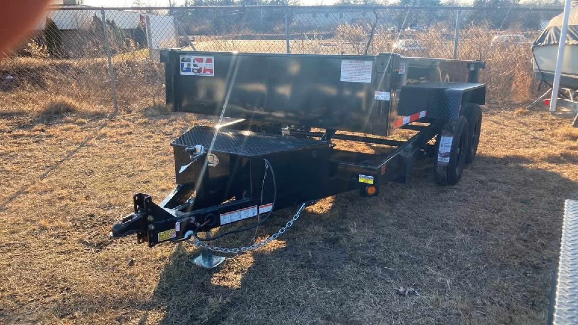 New 2025 Quality Steel and Aluminum 6x12 Dump Trailer