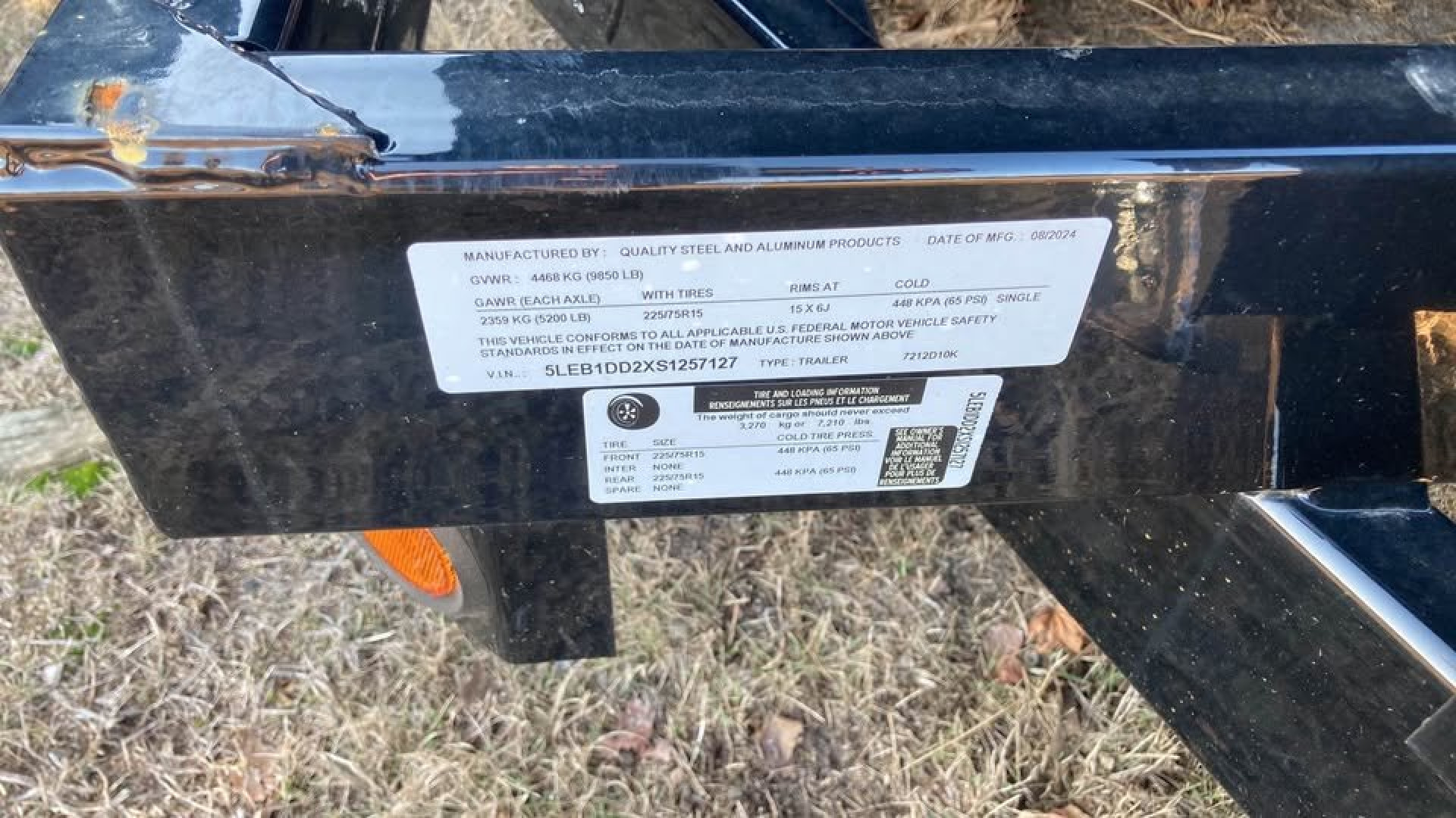 New 2025 Quality Steel and Aluminum 6x12 Dump Trailer