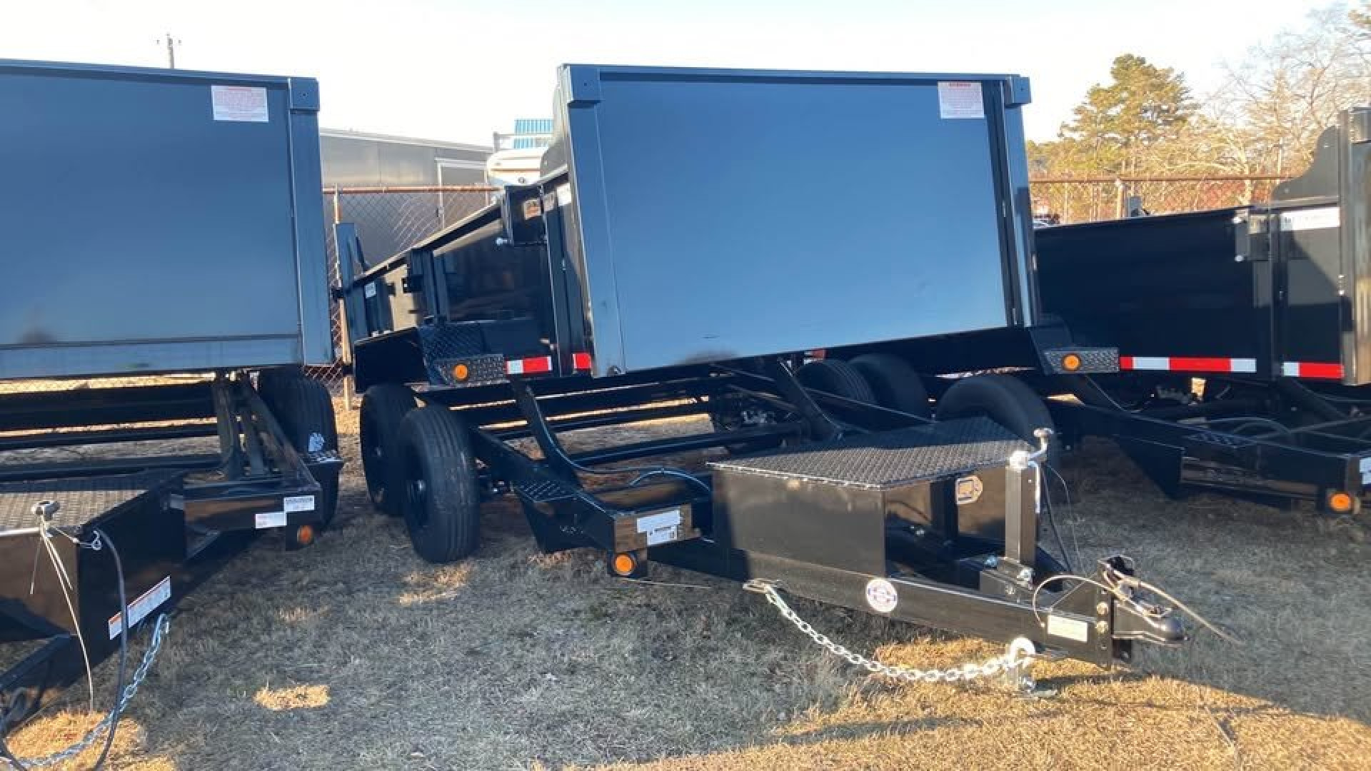 New 2025 Quality Steel and Aluminum 6x12 Dump Trailer