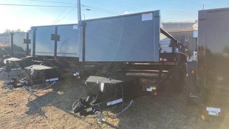 New 2025 Quality Steel and Aluminum 6x12 Dump Trailer