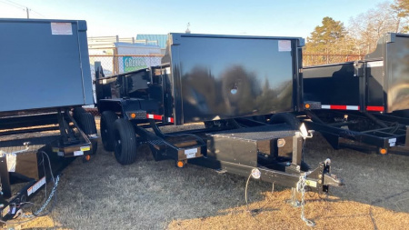 New 2025 Quality Steel and Aluminum 6x12 Dump Trailer