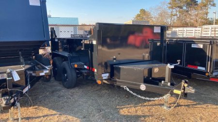New 2025 Quality Steel and Aluminum 6x10 Dump Trailer