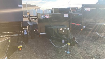 New 2025 Quality Steel and Aluminum 5x10 Dump Trailer