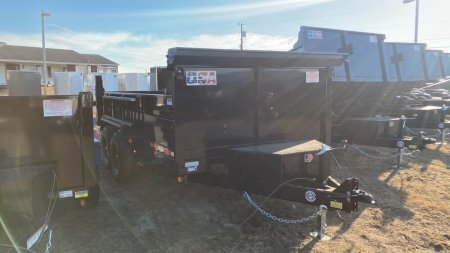 New 2025 Quality Steel and Aluminum 7x14 Dump Trailer