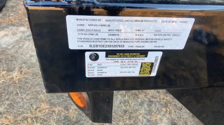 New 2025 Quality Steel and Aluminum 7x14 Dump Trailer