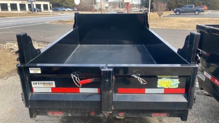 New 2025 Quality Steel and Aluminum 5x8 Dump Trailer