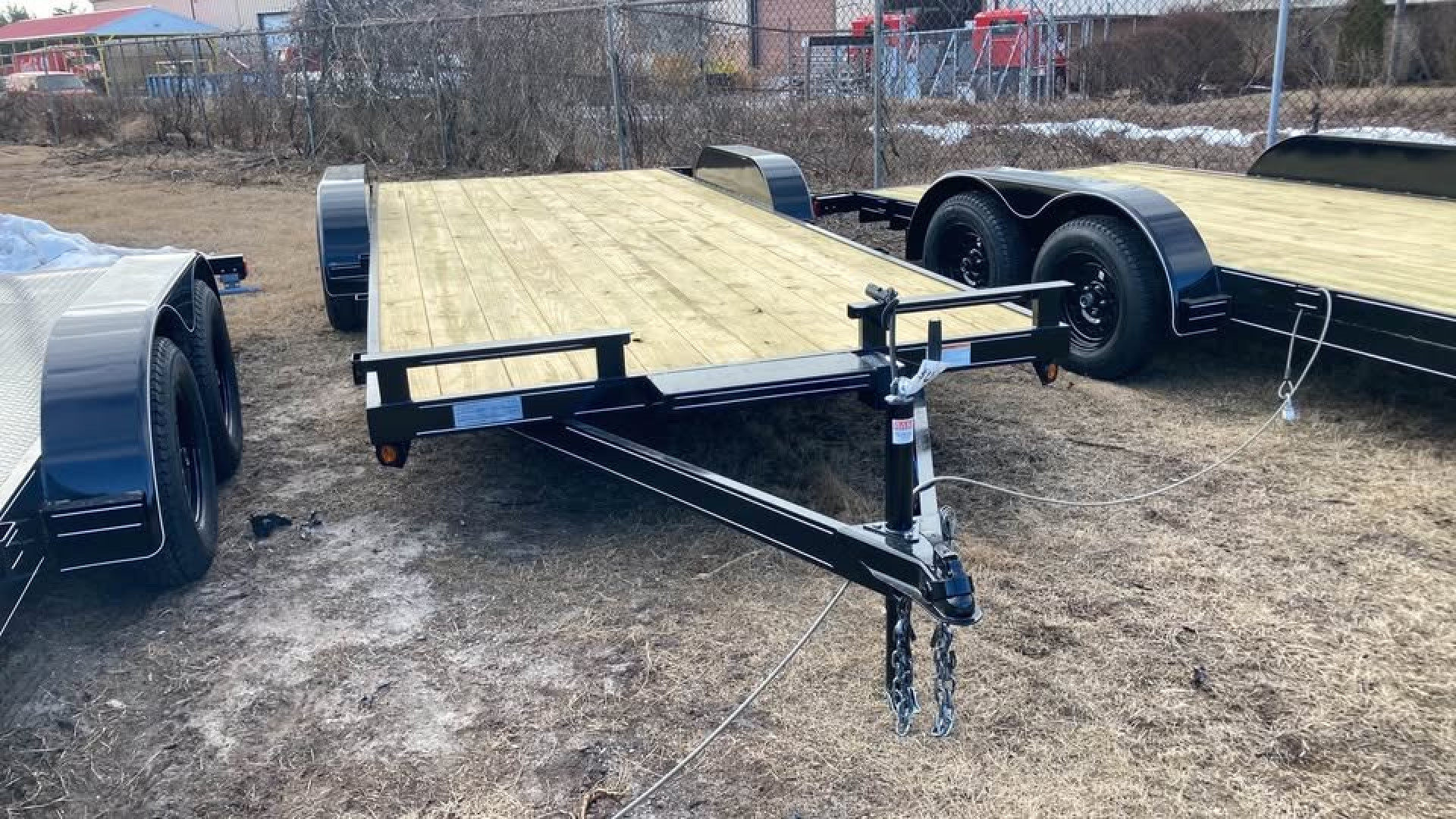 New 2025 P & T Trailers 20 wood deck Car Hauler