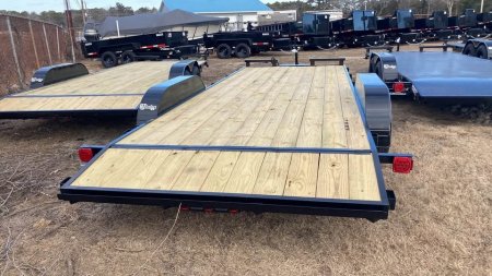 New 2025 P & T Trailers 20 wood deck Car Hauler