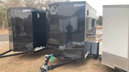 New 2025 Pace American 5x8 Cargo / Enclosed Trailer