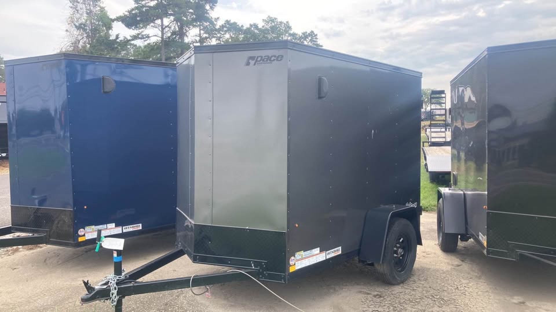 New 2025 Pace American 5x8 Cargo / Enclosed Trailer