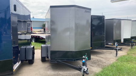 New 2025 Pace American 5x8 Cargo / Enclosed Trailer