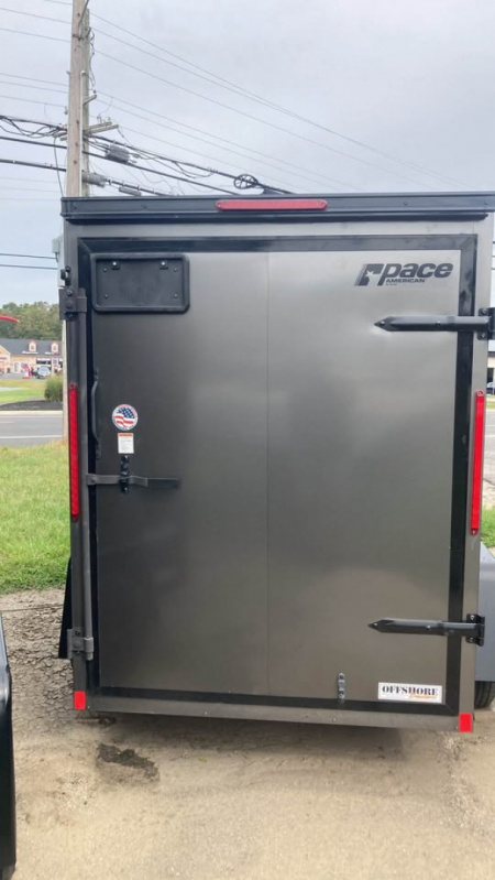 New 2025 Pace American 5x8 Cargo / Enclosed Trailer