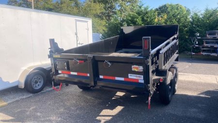 New 2024 Quality Steel and Aluminum 7x14 heavy duty Dump Trailer