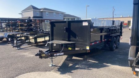 New 2024 Quality Steel and Aluminum 7x14 heavy duty Dump Trailer
