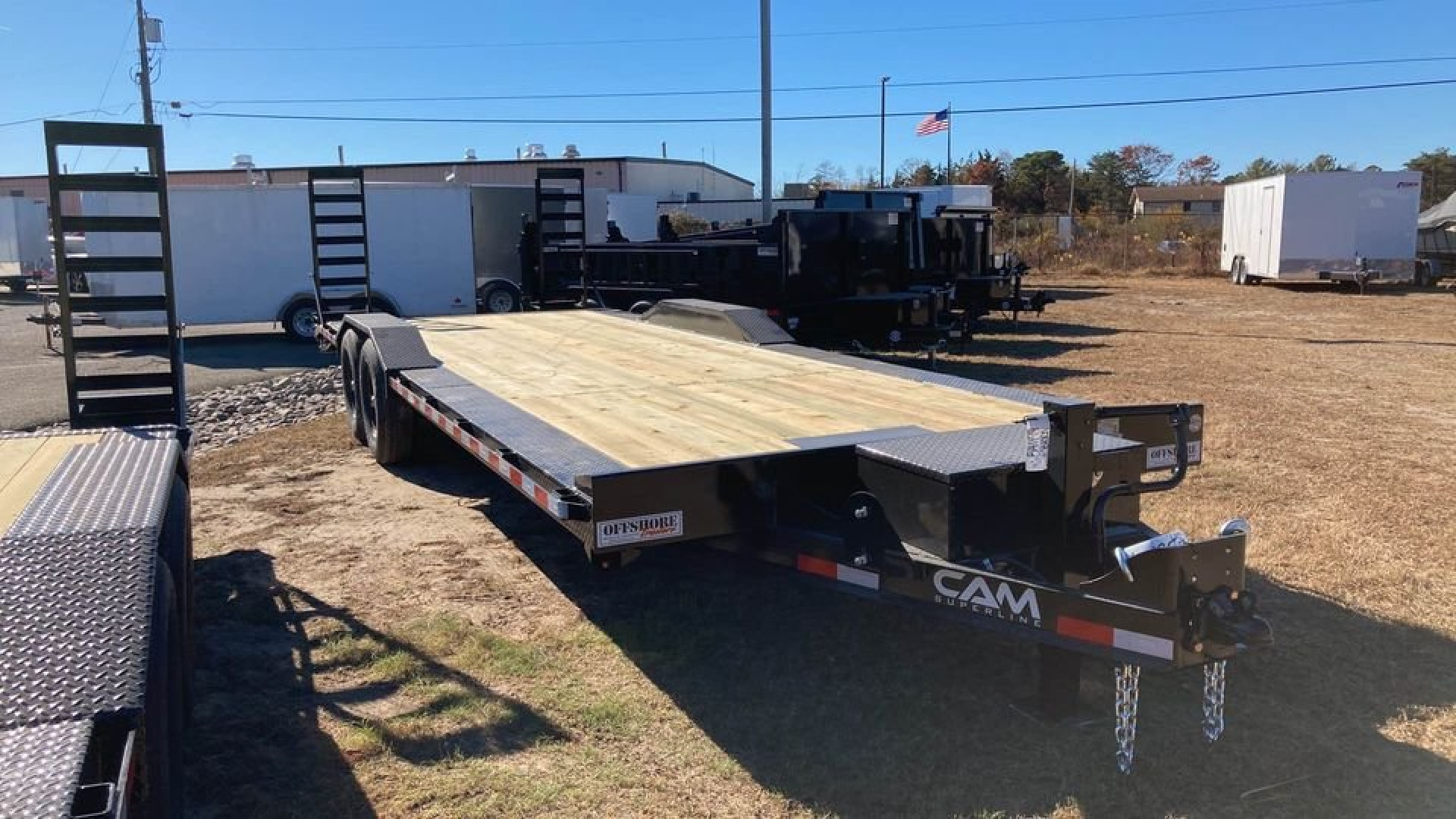 New 2025 Cam Superline 22+2 driveover fender Equipment Trailer