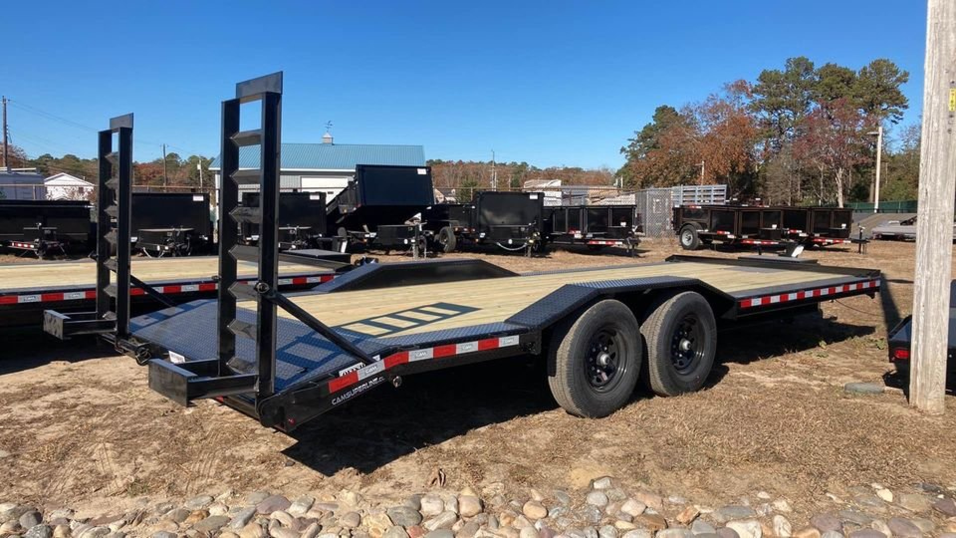 New 2025 Cam Superline 20+2 driveover fender Equipment Trailer