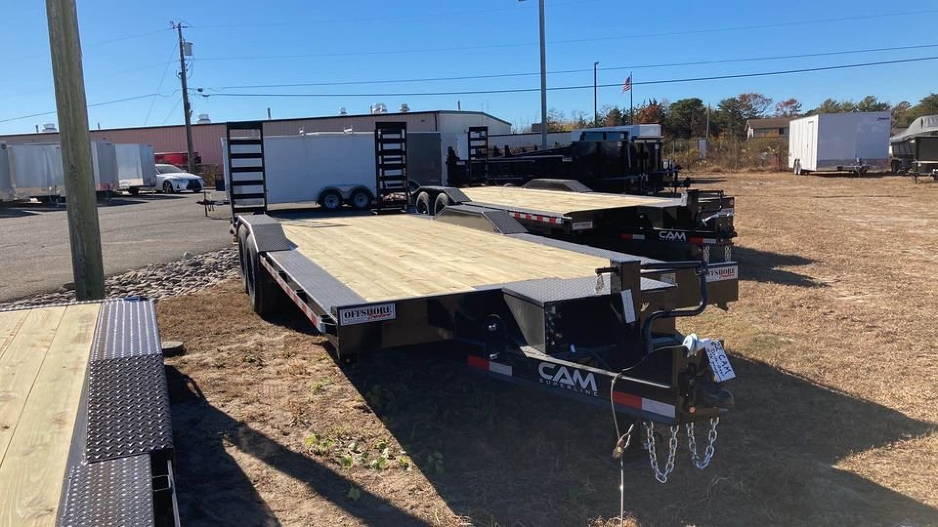 New 2025 Cam Superline 20+2 driveover fender Equipment Trailer
