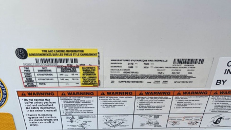 New 2025 Pace American 8.5x16 Cargo / Enclosed Trailer