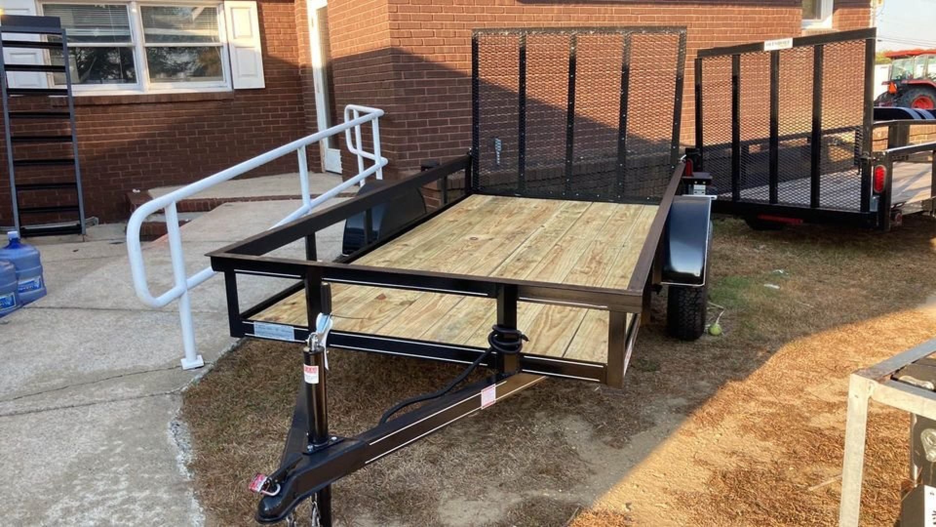 New 2025 P & T Trailers 5x10 landscape Utility Trailer