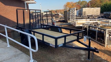 New 2025 P & T Trailers 5x10 landscape Utility Trailer