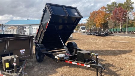 New 2025 P & T Trailers 5x8 Dump Trailer