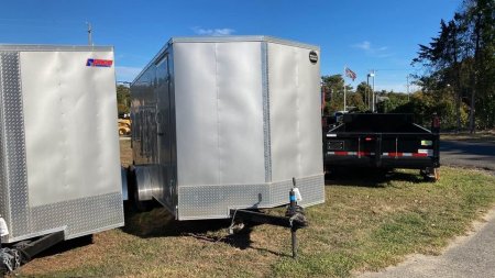 New 2023 Wells Cargo 7x16 Cargo / Enclosed Trailer
