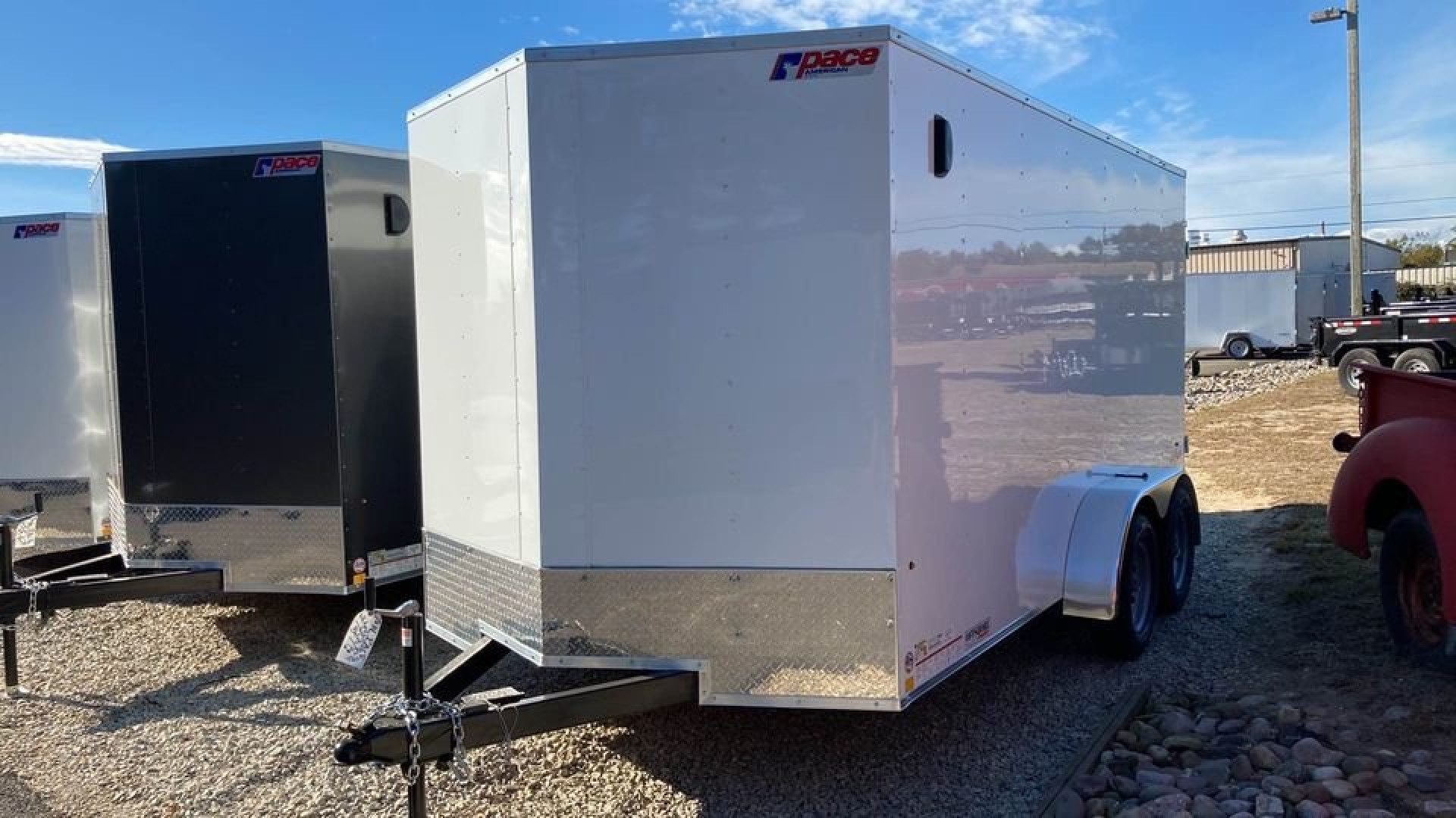 New 2025 Pace American 7x14 Cargo / Enclosed Trailer