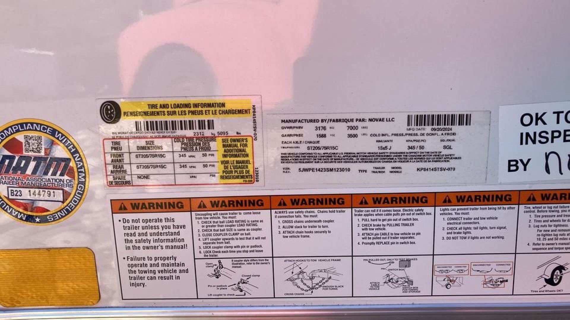 New 2025 Pace American 7x14 Cargo / Enclosed Trailer