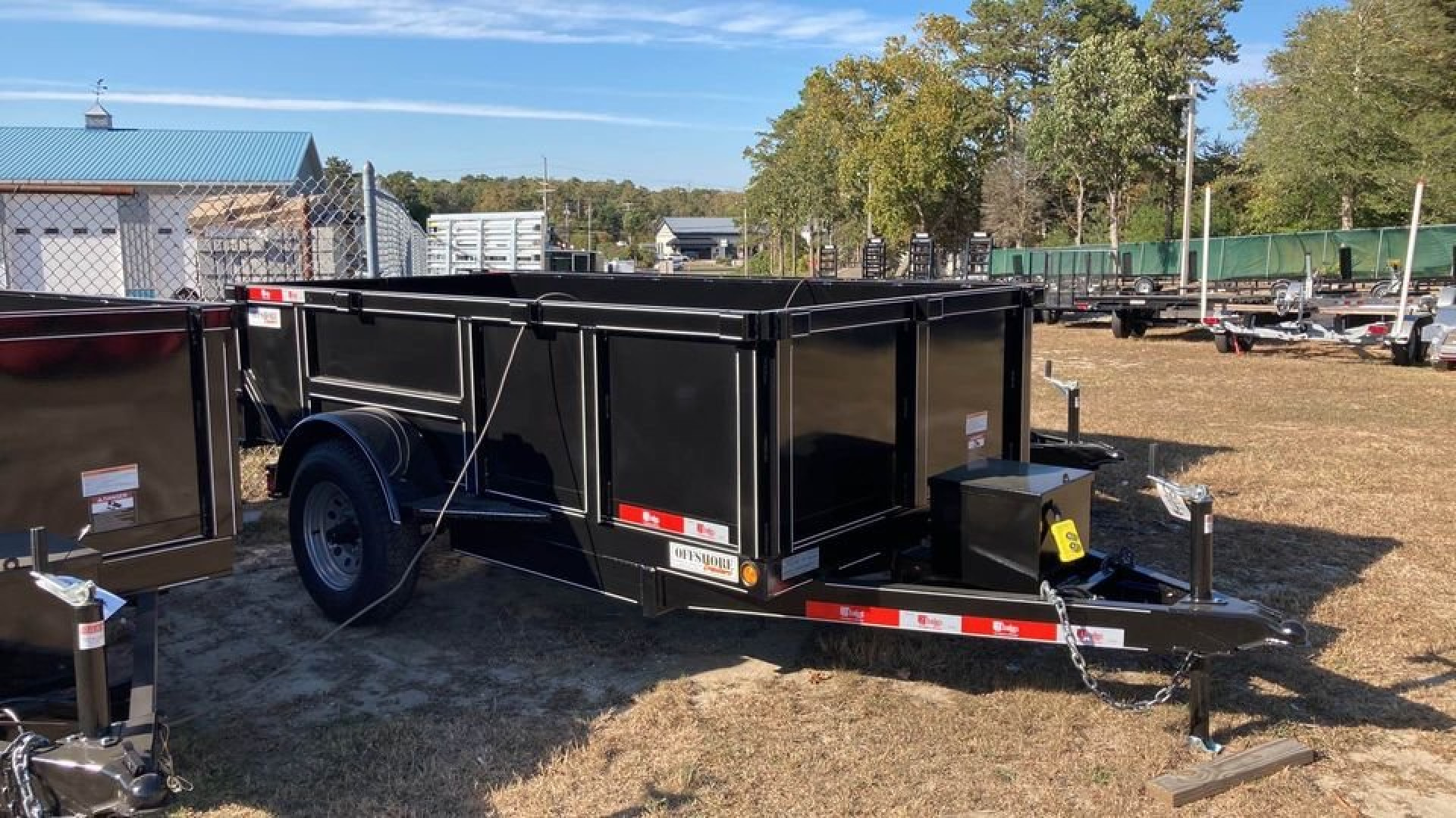 New 2025 P & T Trailers 5x10 Dump Trailer
