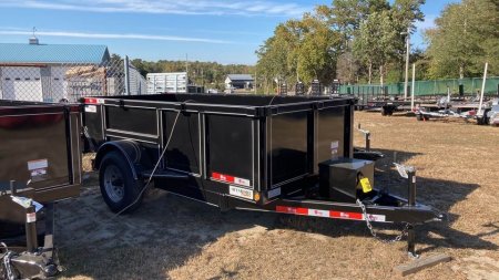 New 2025 P & T Trailers 5x10 Dump Trailer