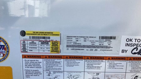 New 2025 Pace American 8.5x20 Cargo / Enclosed Trailer
